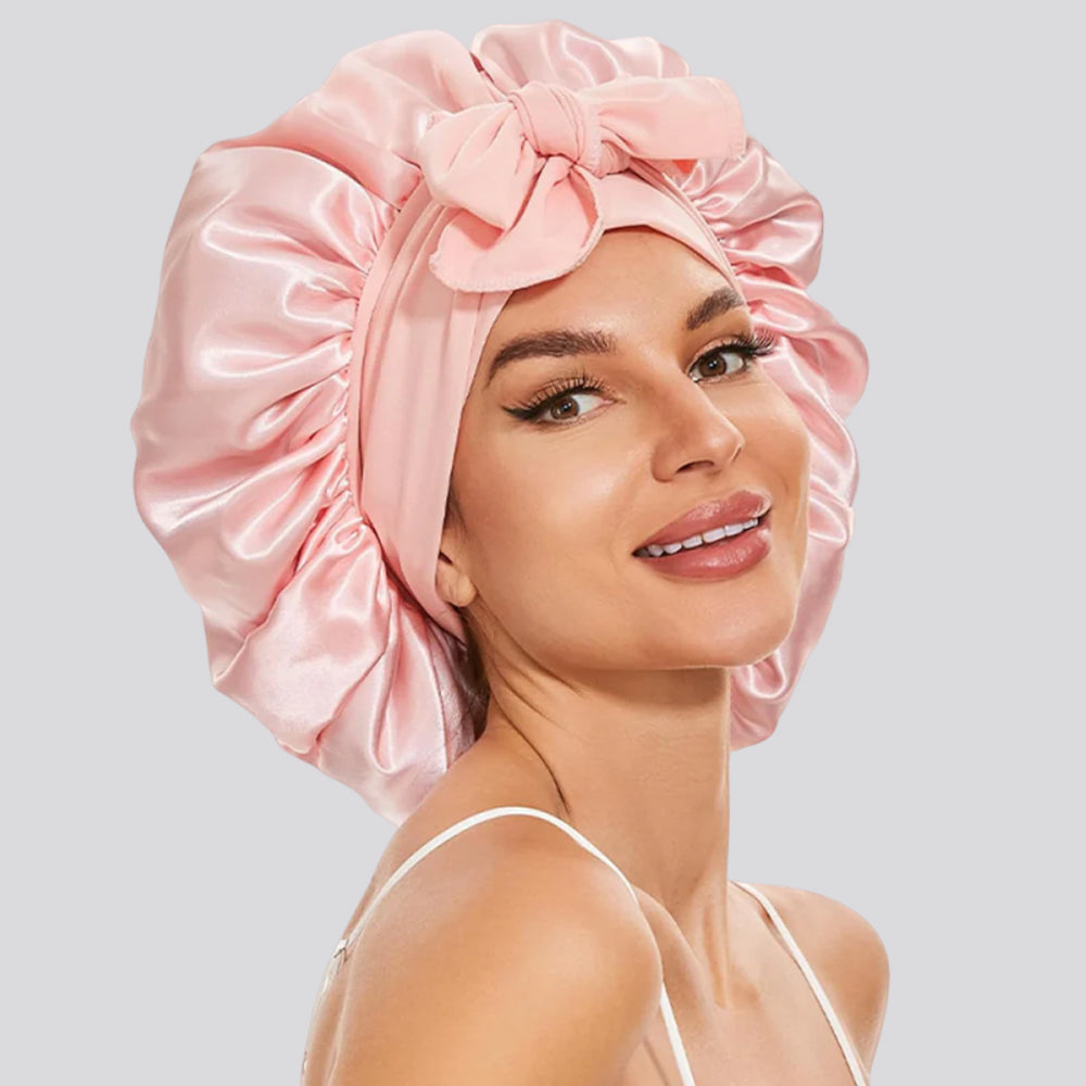 All-Night Silk Bonnet - Stays On All Night Guaranteed