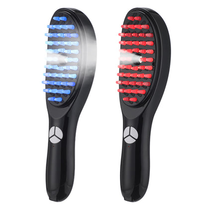 Scalp Massager Spray Brush - Advandced Red & Blue Light Technology