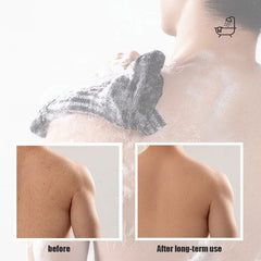 Charcoal Fibres Shower Scrub