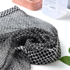 Charcoal Fibres Shower Scrub