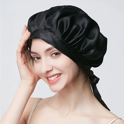 All-Night Silk Bonnet - Stays On All Night Guaranteed