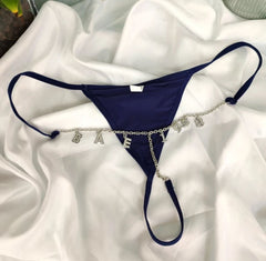 Personalized Lace Thongs & Strings for your Girlfriend or Wife