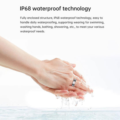 Health Waterproof Smart Ring for Enhanced Wellness, Sleep and Activity Monitoring