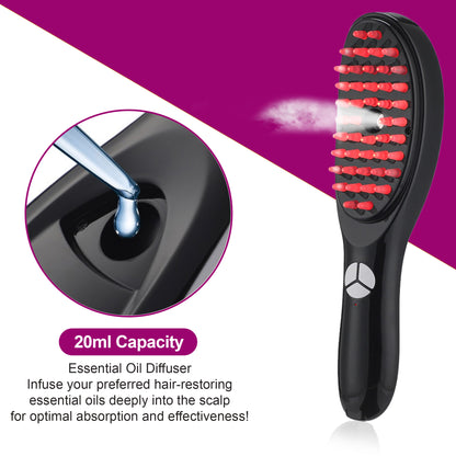 Scalp Massager Spray Brush - First Science-Backed Brush