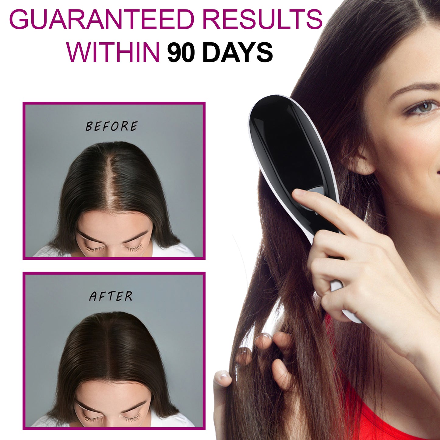 Scalp Massager Spray Brush - First Science-Backed Brush