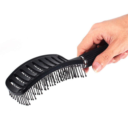 Smoothing Comb for Detangling Curly Hair