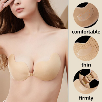 Lifted Bliss - Pushup Strapless Sticky Bra