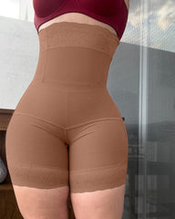 High Waist Fajas Seamless Slimming Shorts - Without Zipper & Hooks